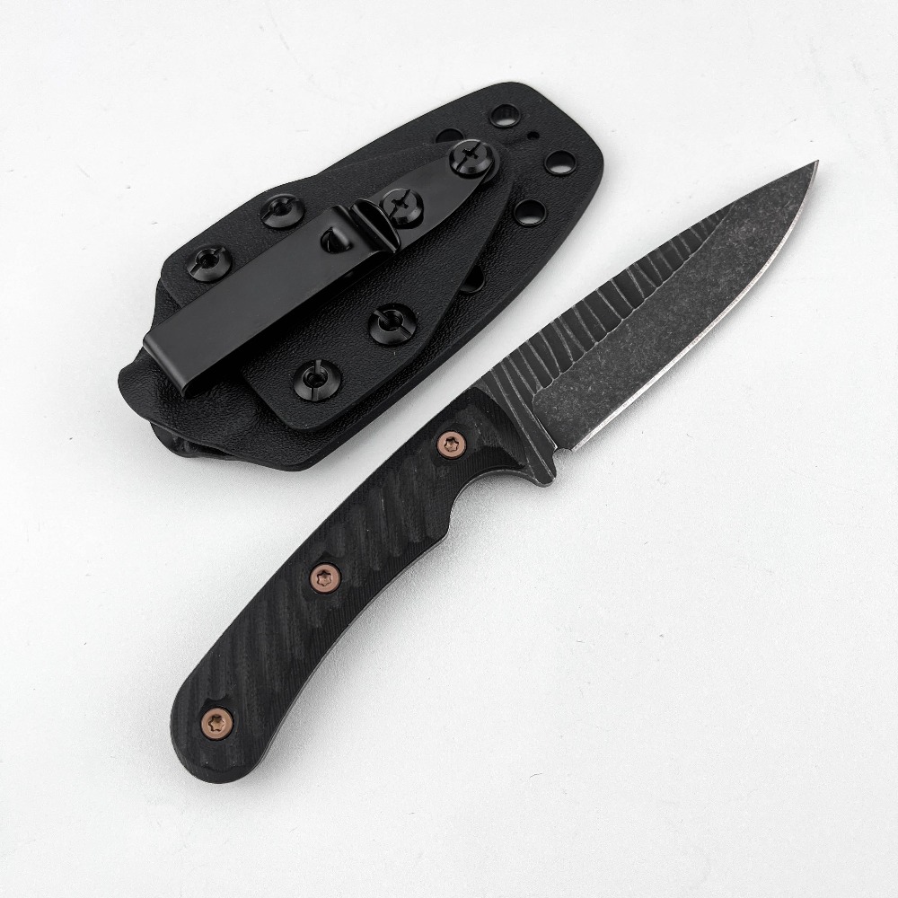 Edc Concealed Carry Knife - Couteau de Bushcraft à lame pleine
