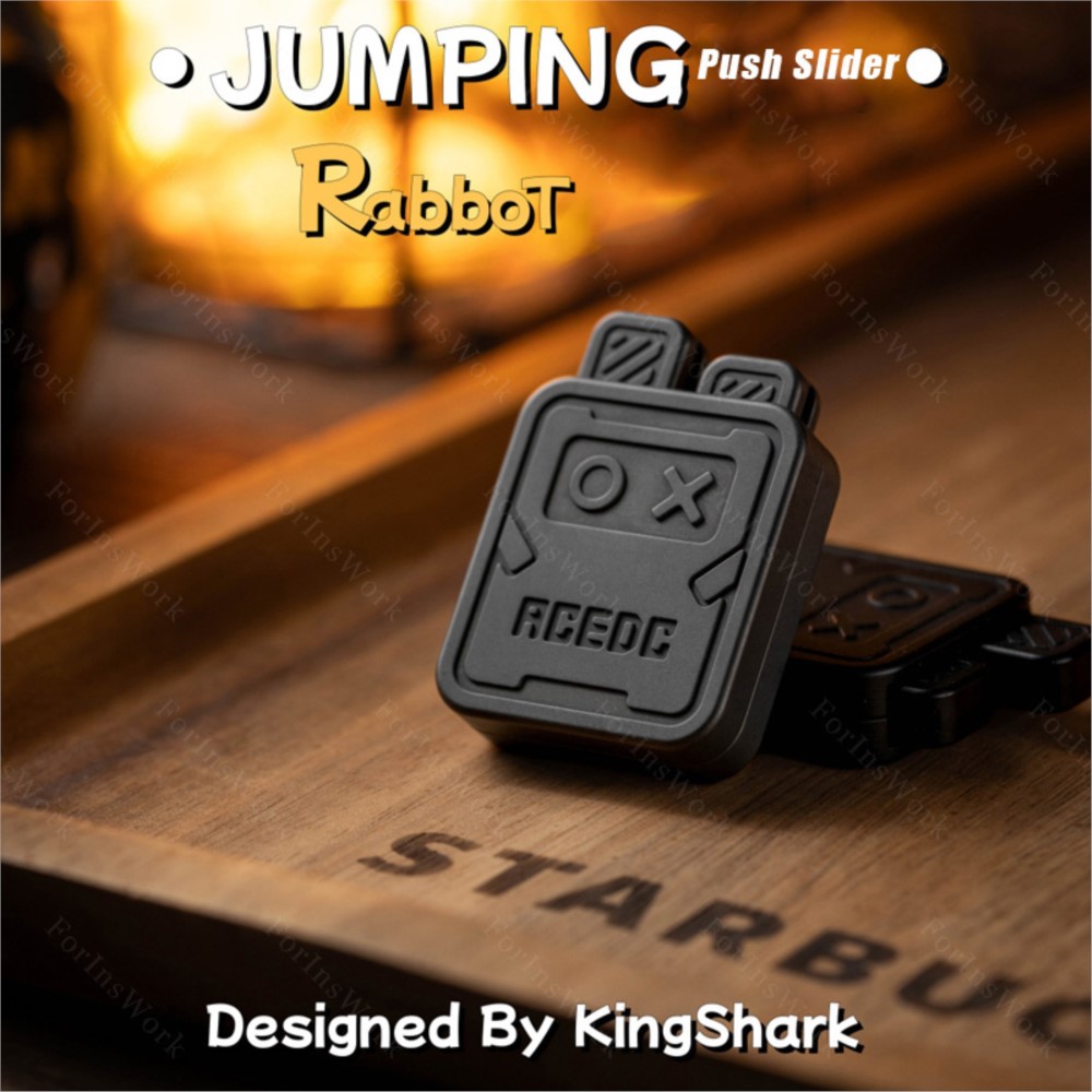 Fidget Spinner Bearing - ACEdc Rabbot mignon Push Slider Fidget