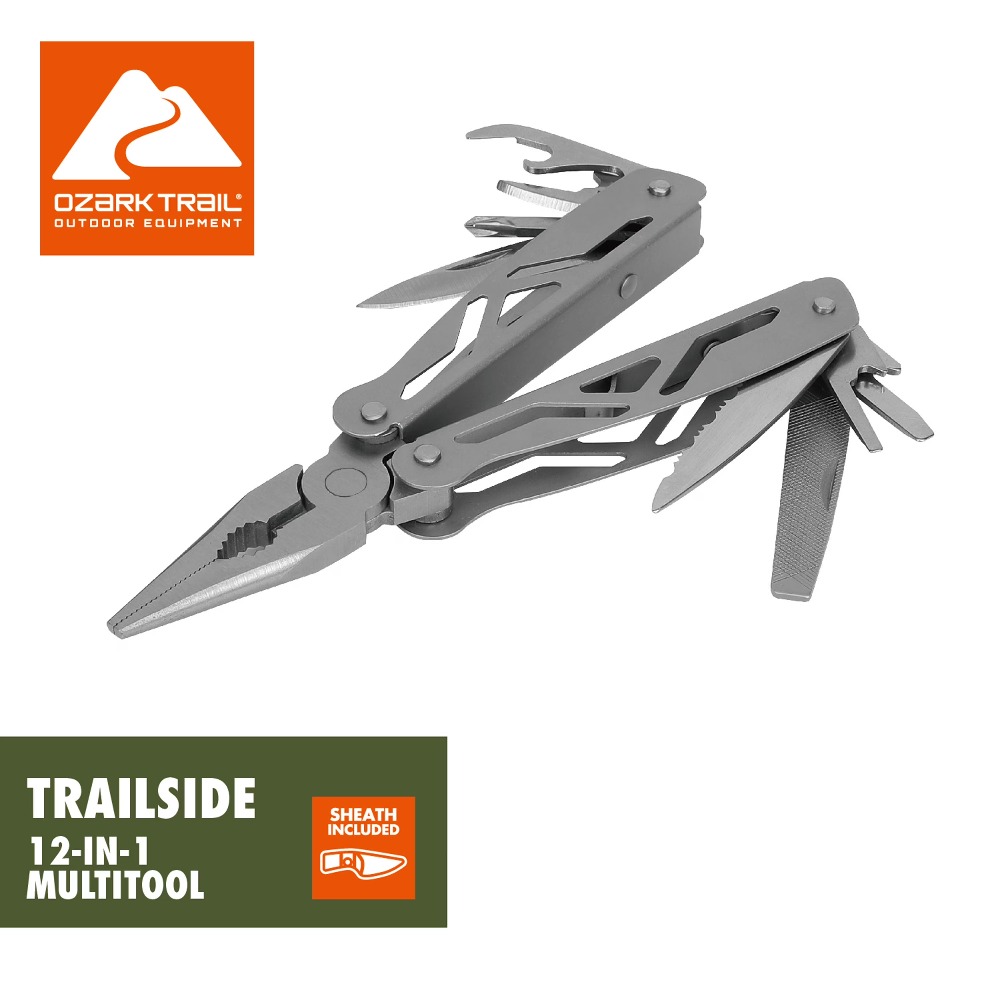 Edc Everyday Carry Gear - Outil multifonction 12-en-1 pour le camping,