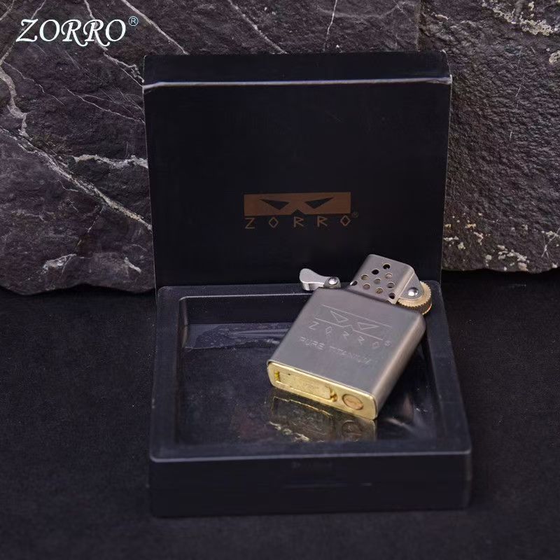 Lighter Insert Zippo - Doublure en titane ZORRO, mouvement scellé