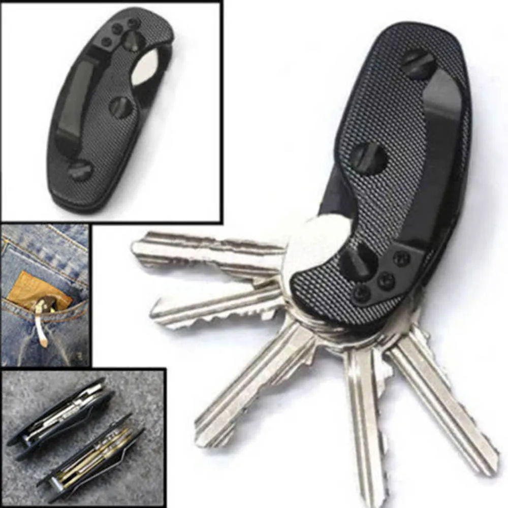 Edc Carry Card - Porte-clé intelligent pochette Portable sac étui