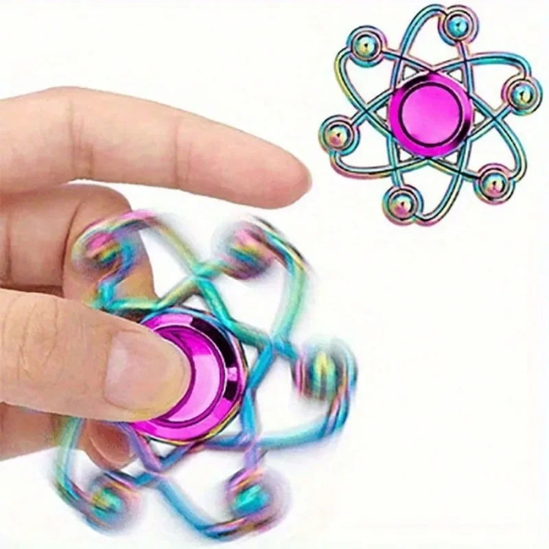 Fidget Spinner Bearing - Spinner Fidget Rainbow Premium Spinner en