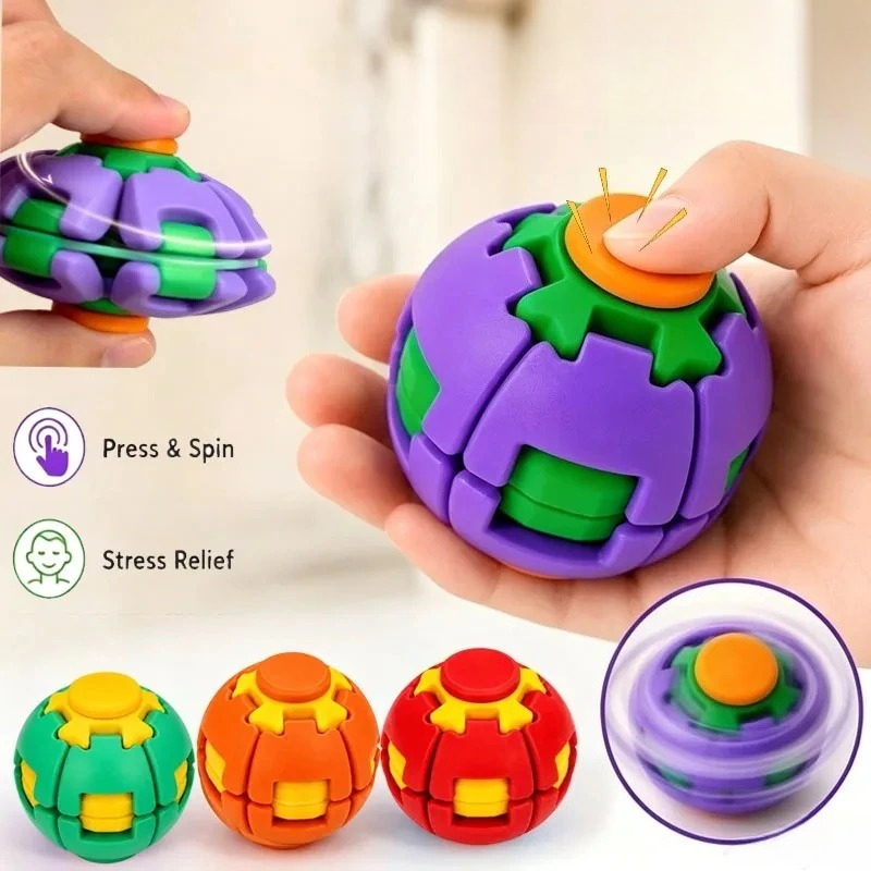 Fidget Spinner Bearing - Balle Fidget Spinner à Presser et