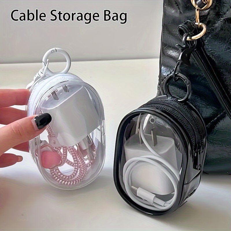 Sac de rangement transparent m - Cable Winder Keychain avis et prix
