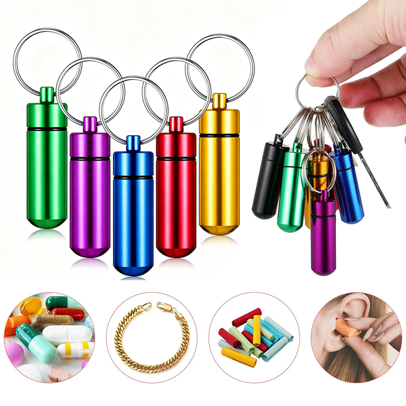 Mini boîte à pilules en alumin - Edc Pill Carry avis et prix
