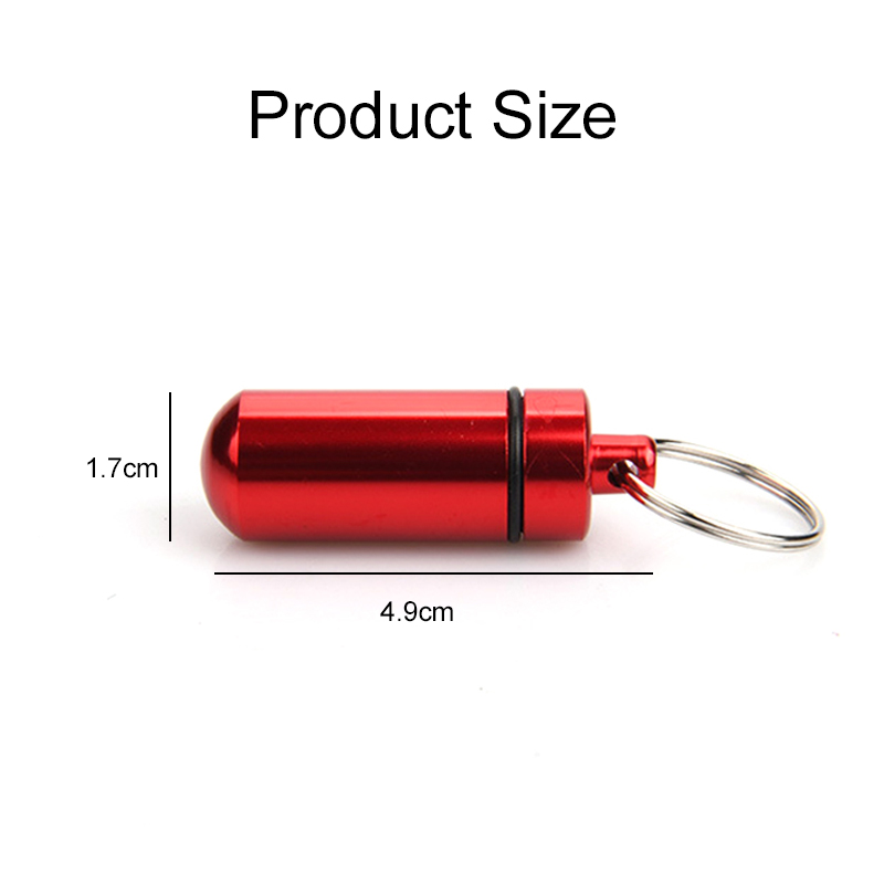 Mini boîte à pilules en alumin - Edc Pill Carry avis et prix