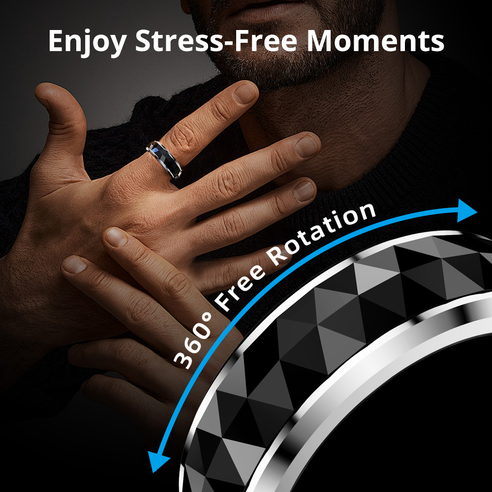 COLMI-R11 Smart Ring avec étui - Fidget Spinner Bearing avis et prix