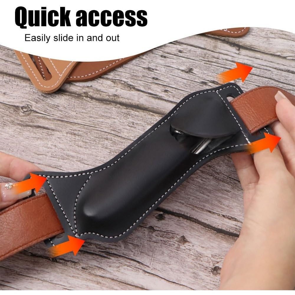 Étui tactique pour couteau EDC - Leather Edc. Carry Pouch avis et prix