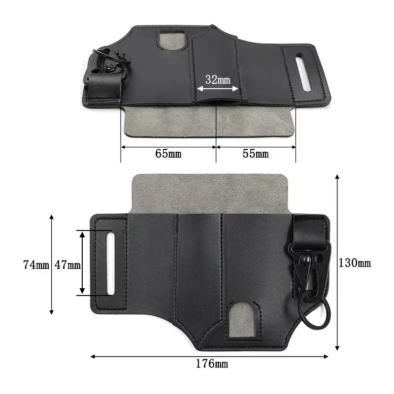 Cintre de taille en cuir de va - Leather Edc. Carry Pouch avis et prix