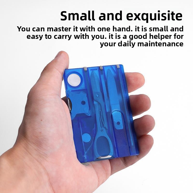 Carte de crédit de poche 12 en - Multitool Credit Card avis et prix