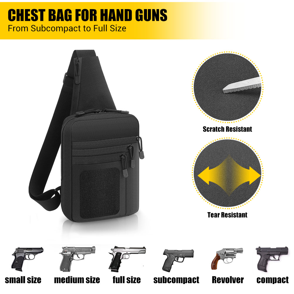 Sac pour pistolet tactique, ét - Edc Pistol Carry Bag avis et prix
