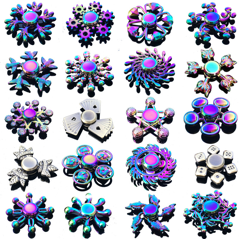 Spinner en métal arc-en-ciel F - Fidget Spinner Bearing avis et prix