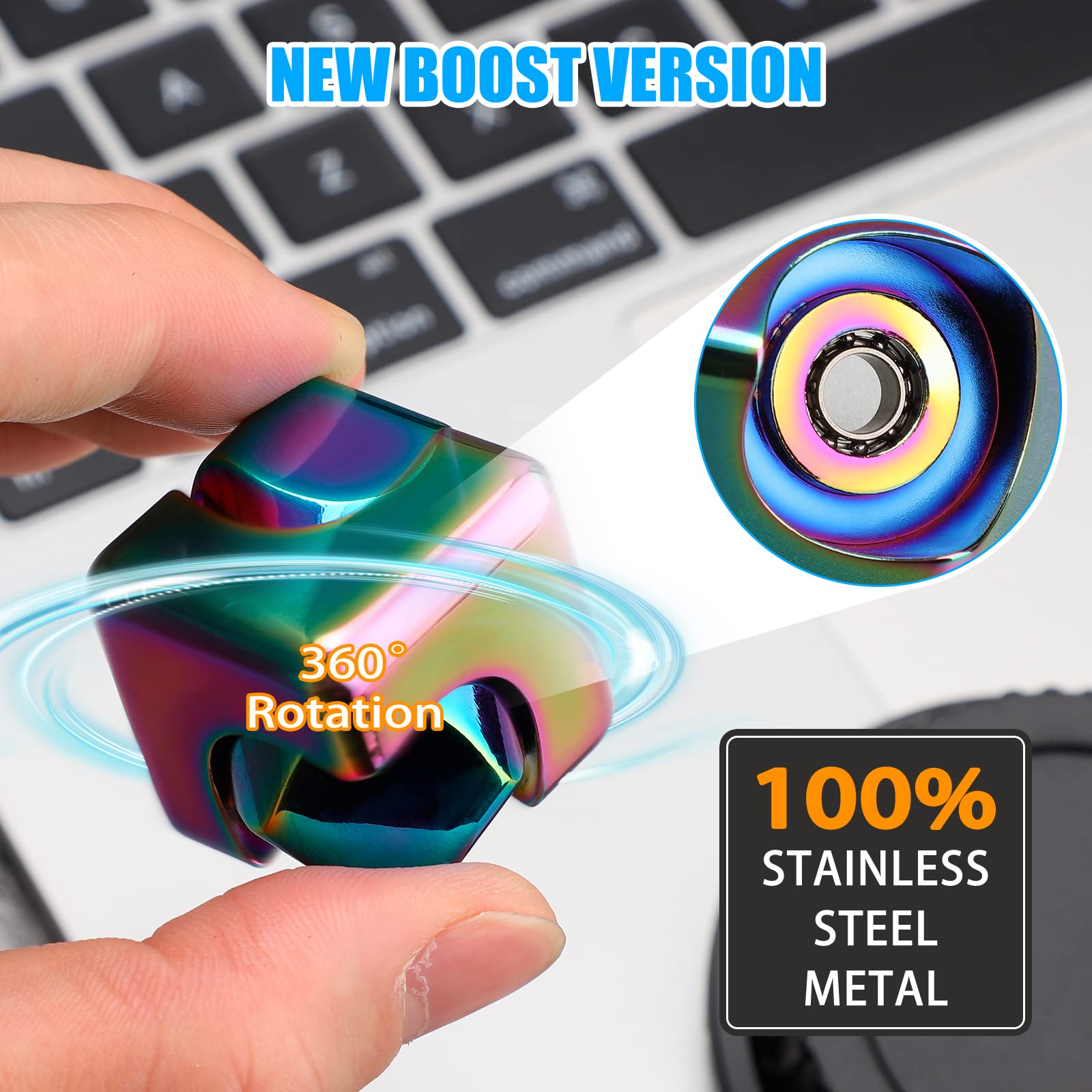 Gyroscope rotatif en forme de  - Fidget Spinner Bearing avis et prix