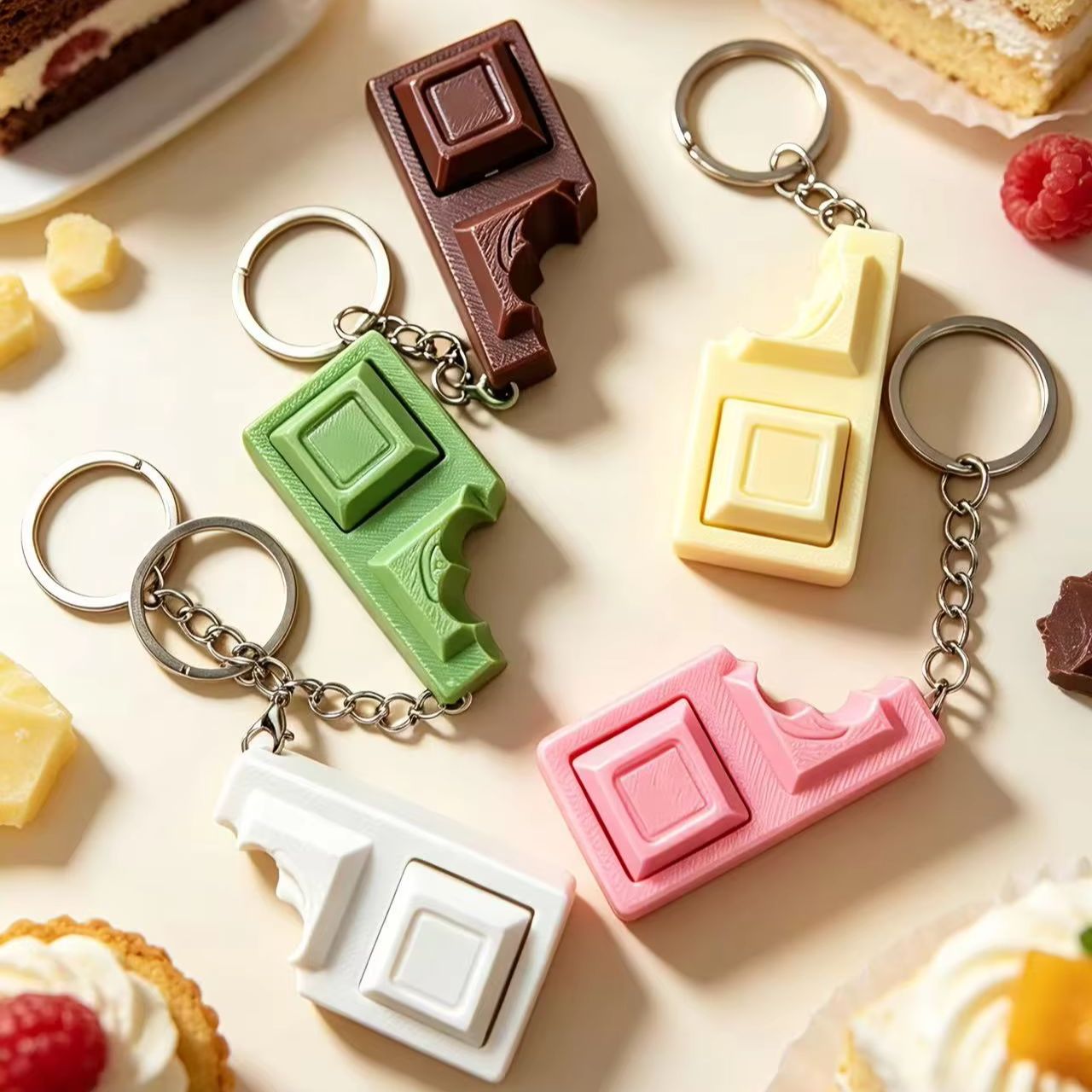 Porte-clés Fidget Clavier 3D E - Edc Deep Carry avis et prix