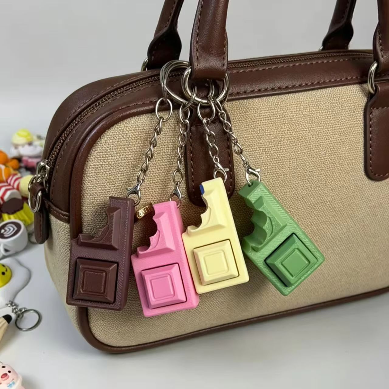 Porte-clés Fidget Clavier 3D E - Edc Deep Carry avis et prix