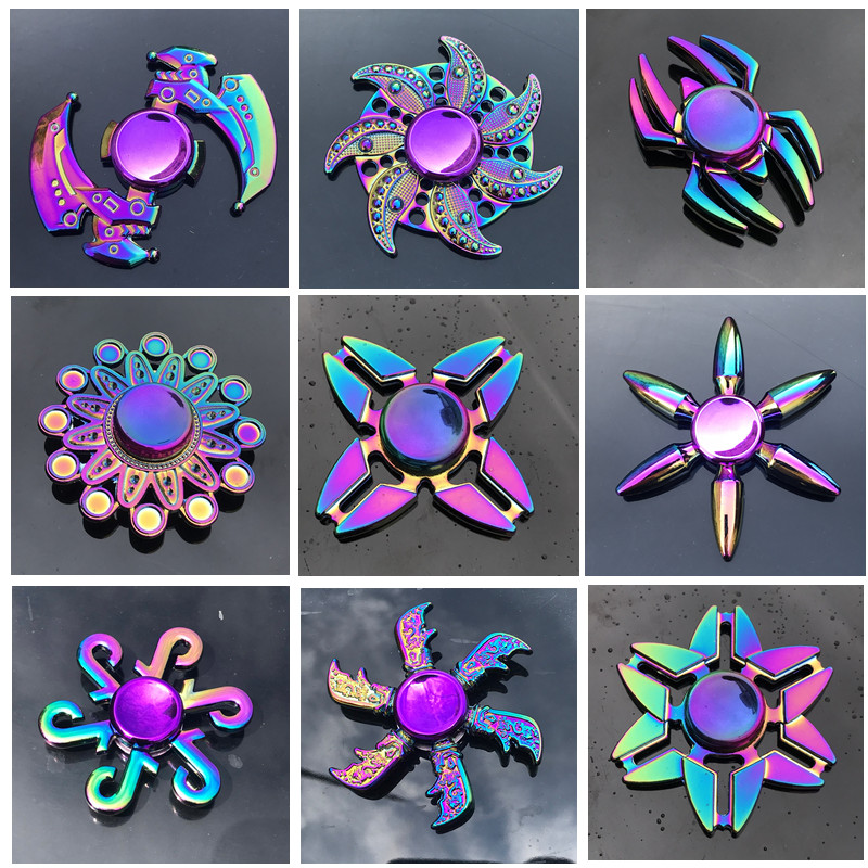 Fidget Spinner coloré en allia - Fidget Spinner Bearing avis et prix