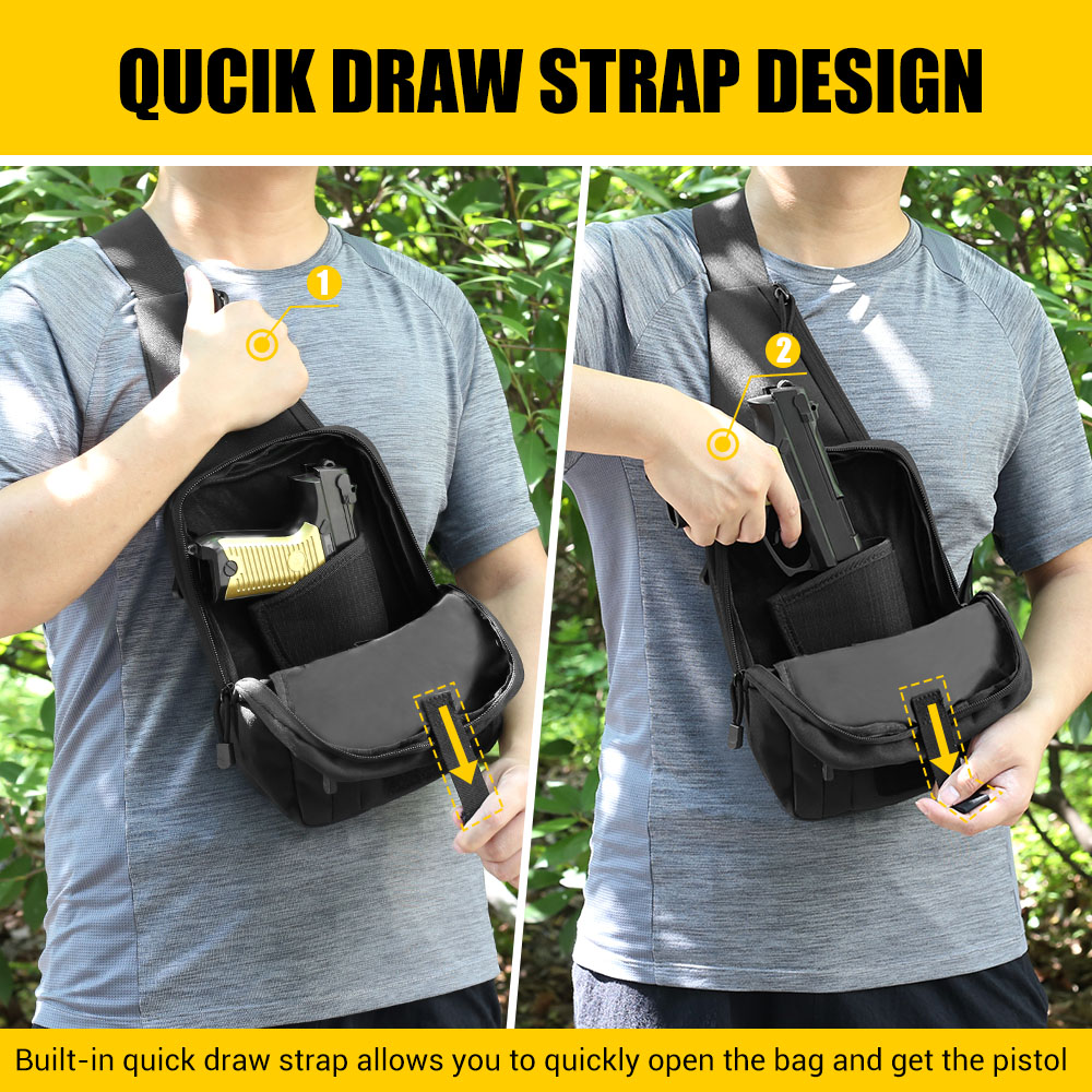 Sac tactique pour pistolet, ét - Edc Pistol Carry Bag avis et prix