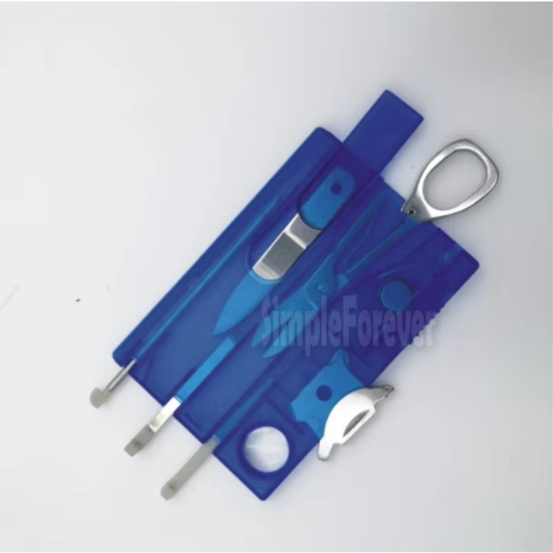 Carte de crédit de poche 10 en - Multitool Credit Card avis et prix