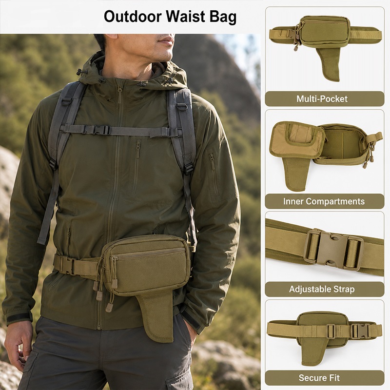 Sac banane multifonctionnel en - Edc Carry Bag For Men avis et prix
